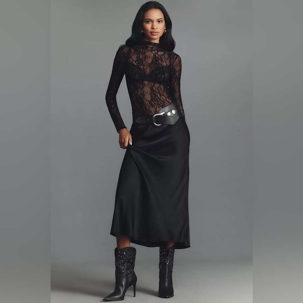 Anthro Tilda midi skirt